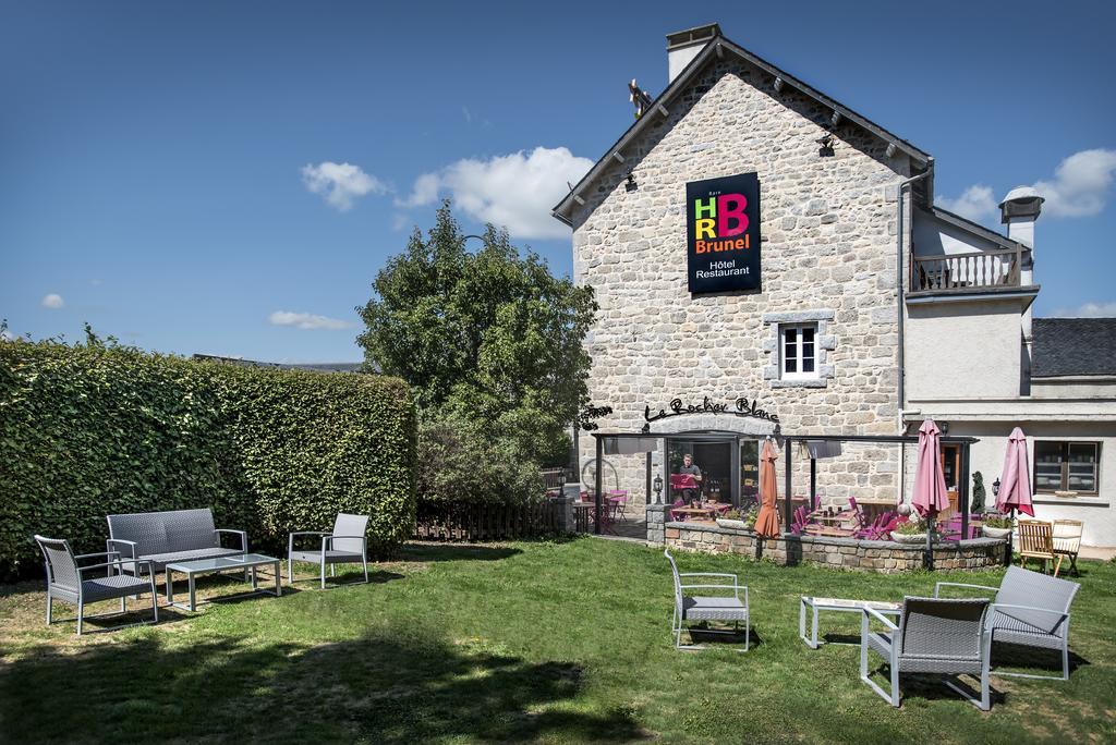 Hotel Le Rocher Blanc Albaret-Sainte-Marie Exteriör bild