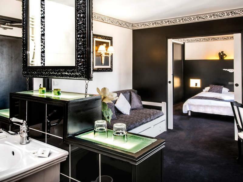 Hotel Le Rocher Blanc Albaret-Sainte-Marie Exteriör bild